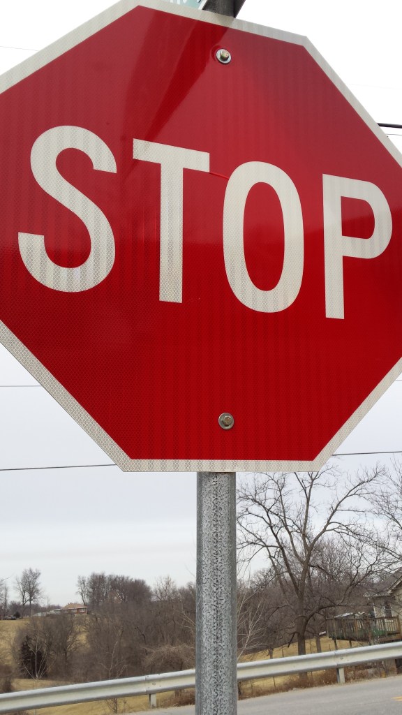 stop sign